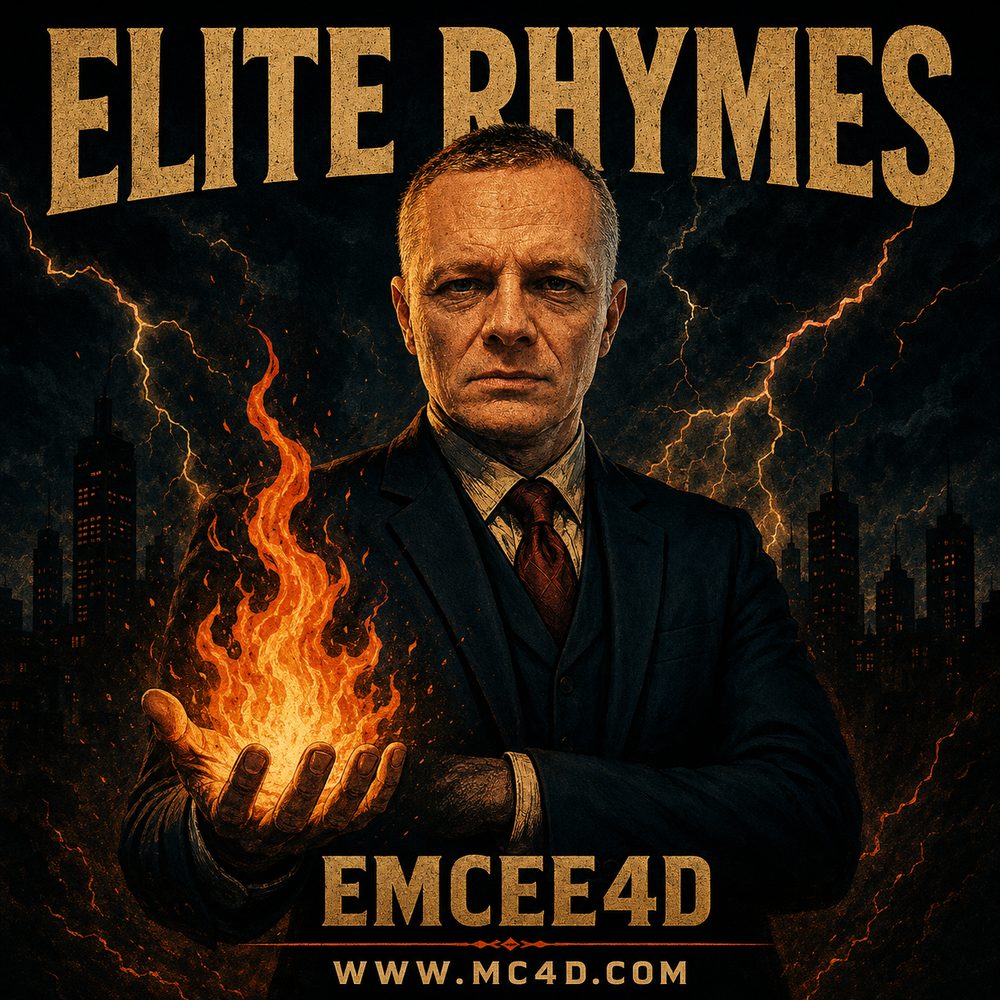 EMCEE4D cover artwork for Elite Rhymes